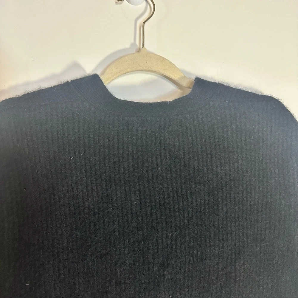 Quince 100% Cashmere Black Button Front Cardigan Sweater S - Picture 15 of 16